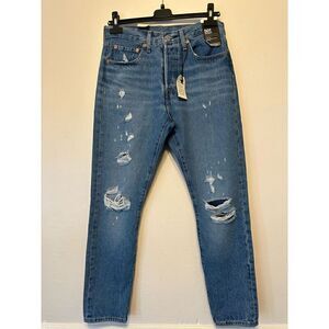 Levis 501 Original High Rise Skinny jeans Sz 27 NWT